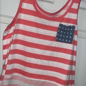 American flag crop top!